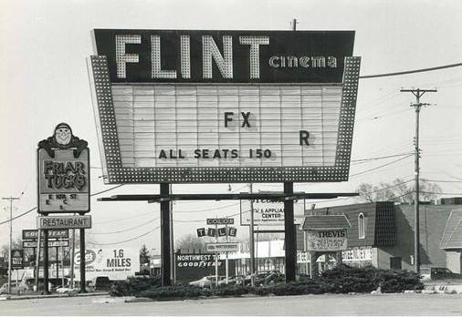 Flint Cinema - Old Photo From Cinema Treasures (newer photo)